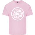 Auntie's Day Member of Cool Aunts Club Mens Cotton T-Shirt Tee Top Light Pink