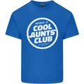 Auntie's Day Member of Cool Aunts Club Mens Cotton T-Shirt Tee Top Royal Blue