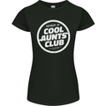Auntie's Day Member of Cool Aunts Club Womens Petite Cut T-Shirt Black