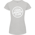 Auntie's Day Member of Cool Aunts Club Womens Petite Cut T-Shirt Sports Grey