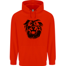 Australian Sheepdog Dogs Childrens Kids Hoodie Bright Red