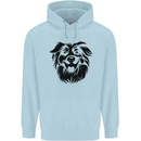Australian Sheepdog Dogs Childrens Kids Hoodie Light Blue