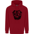 Australian Sheepdog Dogs Childrens Kids Hoodie Red