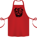 Australian Sheepdog Dogs Cotton Apron 100% Organic Red