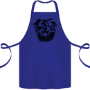 Australian Sheepdog Dogs Cotton Apron 100% Organic Royal Blue