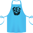 Australian Sheepdog Dogs Cotton Apron 100% Organic Turquoise