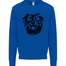 Australian Sheepdog Dogs Kids Sweatshirt Jumper Royal Blue