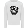 Australian Sheepdog Dogs Kids Sweatshirt Jumper White