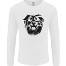 Australian Sheepdog Dogs Mens Long Sleeve T-Shirt White
