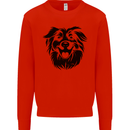 Australian Sheepdog Dogs Mens Sweatshirt Jumper Bright Red