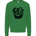 Australian Sheepdog Dogs Mens Sweatshirt Jumper Irish Green