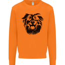 Australian Sheepdog Dogs Mens Sweatshirt Jumper Orange