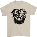 Australian Sheepdog Dogs Mens T-Shirt 100% Cotton Sand