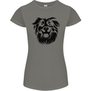 Australian Sheepdog Dogs Womens Petite Cut T-Shirt Charcoal