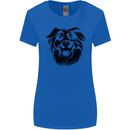 Australian Sheepdog Dogs Womens Wider Cut T-Shirt Royal Blue