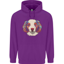 Australian Shepherd Dog Childrens Kids Hoodie Purple