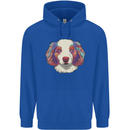 Australian Shepherd Dog Childrens Kids Hoodie Royal Blue