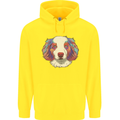 Australian Shepherd Dog Childrens Kids Hoodie Yellow