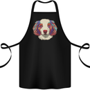 Australian Shepherd Dog Cotton Apron 100% Organic Black