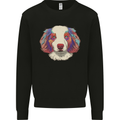 Australian Shepherd Dog Kids Sweatshirt Jumper Black