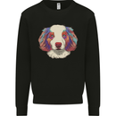 Australian Shepherd Dog Kids Sweatshirt Jumper Black