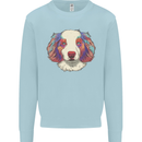 Australian Shepherd Dog Kids Sweatshirt Jumper Light Blue
