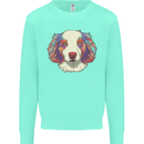 Australian Shepherd Dog Kids Sweatshirt Jumper Peppermint