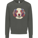 Australian Shepherd Dog Kids Sweatshirt Jumper Storm Grey