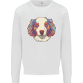 Australian Shepherd Dog Kids Sweatshirt Jumper White