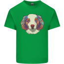 Australian Shepherd Dog Kids T-Shirt Childrens Irish Green