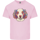 Australian Shepherd Dog Kids T-Shirt Childrens Light Pink