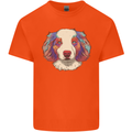Australian Shepherd Dog Kids T-Shirt Childrens Orange