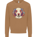 Australian Shepherd Dog Mens Sweatshirt Jumper Caramel Latte