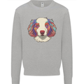 Australian Shepherd Dog Mens Sweatshirt Jumper Sports Grey