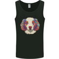Australian Shepherd Dog Mens Vest Tank Top Black