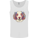 Australian Shepherd Dog Mens Vest Tank Top White