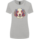 Australian Shepherd Dog Womens Wider Cut T-Shirt Sports Grey