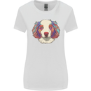 Australian Shepherd Dog Womens Wider Cut T-Shirt White
