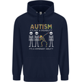 Autism A Different Ability Autistic ASD Childrens Kids Hoodie Navy Blue