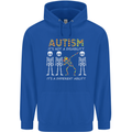 Autism A Different Ability Autistic ASD Childrens Kids Hoodie Royal Blue