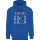 Autism A Different Ability Autistic ASD Childrens Kids Hoodie Royal Blue