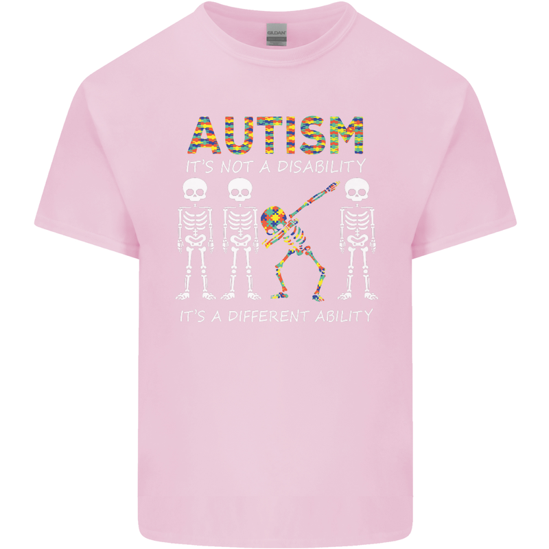 Autism A Different Ability Autistic ASD Kids T-Shirt Childrens Light Pink