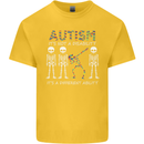 Autism A Different Ability Autistic ASD Kids T-Shirt Childrens Yellow