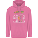 Autism A Different Ability Autistic ASD Mens 80% Cotton Hoodie Azelea