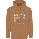 Autism A Different Ability Autistic ASD Mens 80% Cotton Hoodie Caramel Latte