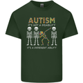 Autism A Different Ability Autistic ASD Mens Cotton T-Shirt Tee Top Forest Green