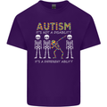 Autism A Different Ability Autistic ASD Mens Cotton T-Shirt Tee Top Purple