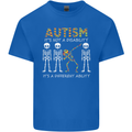 Autism A Different Ability Autistic ASD Mens Cotton T-Shirt Tee Top Royal Blue