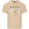 Autism A Different Ability Autistic ASD Mens Cotton T-Shirt Tee Top Sand