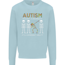 Autism A Different Ability Autistic ASD Mens Sweatshirt Jumper Light Blue